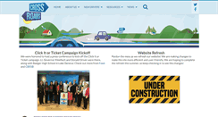 Desktop Screenshot of crossroadsteendriving.org